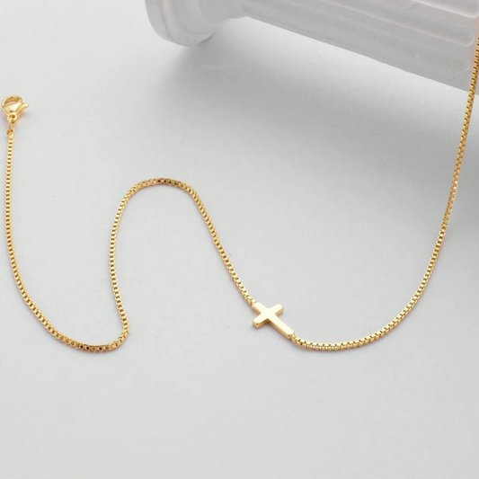 Strength Cross Necklace