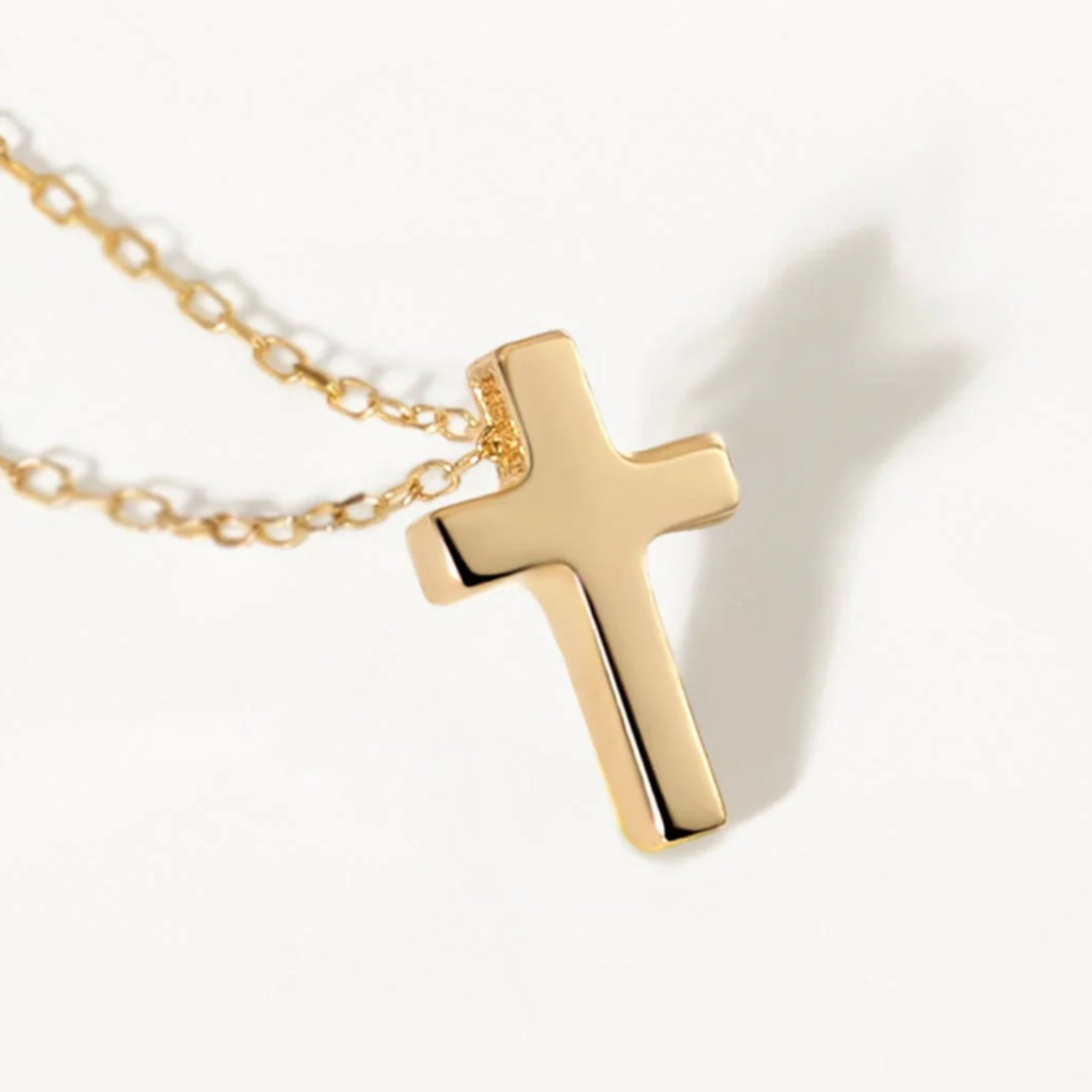 Quiet Faith Cross Necklace