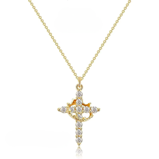 Stillness Cross Necklace