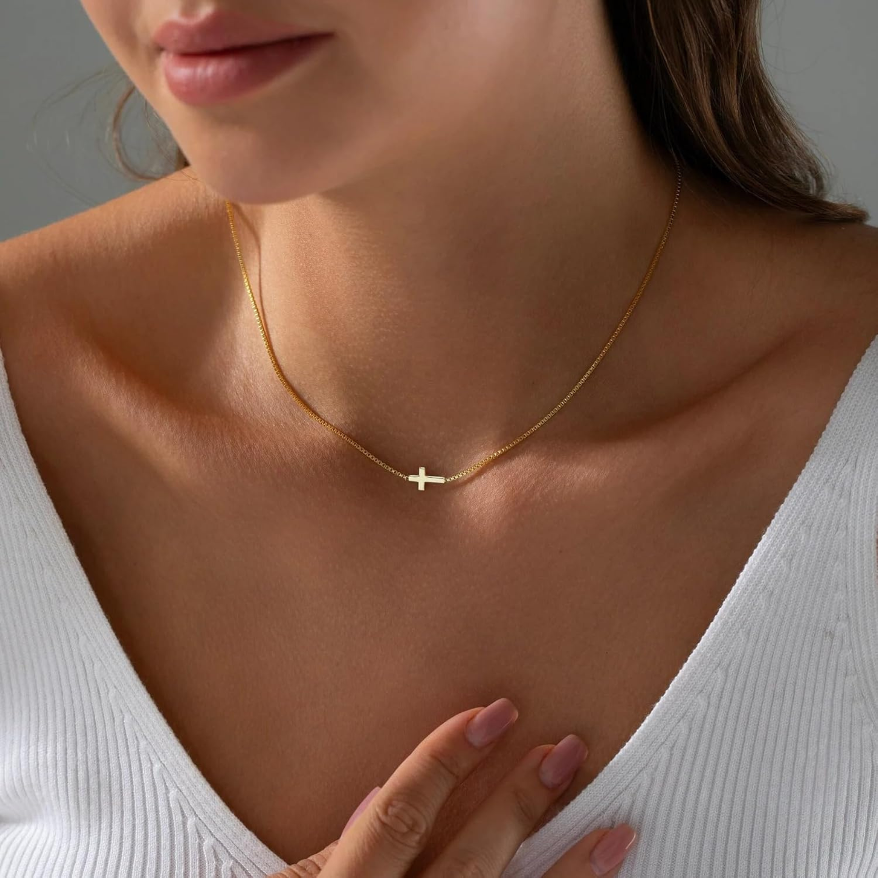 Strength Cross Necklace