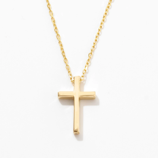 Quiet Faith Cross Necklace